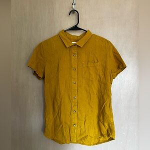Bridge & Burn gold button down